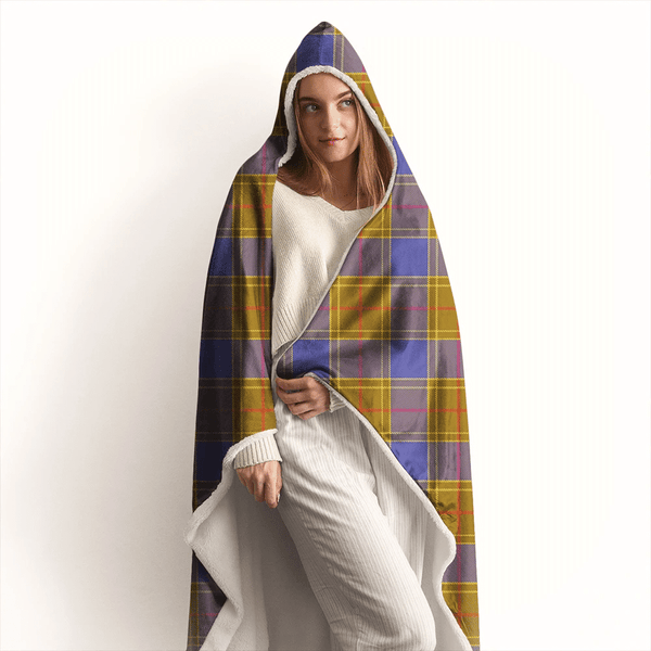 Balfour Modern Tartan Classic Hooded Blanket