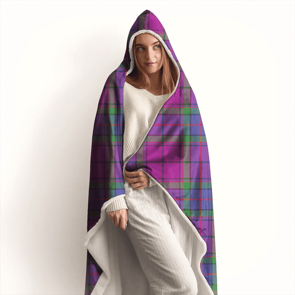 Wardlaw Modern Tartan Classic Hooded Blanket