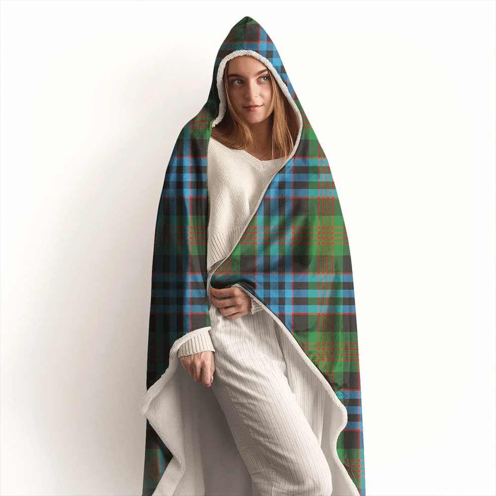 Newlands of Lauriston Tartan Classic Hooded Blanket