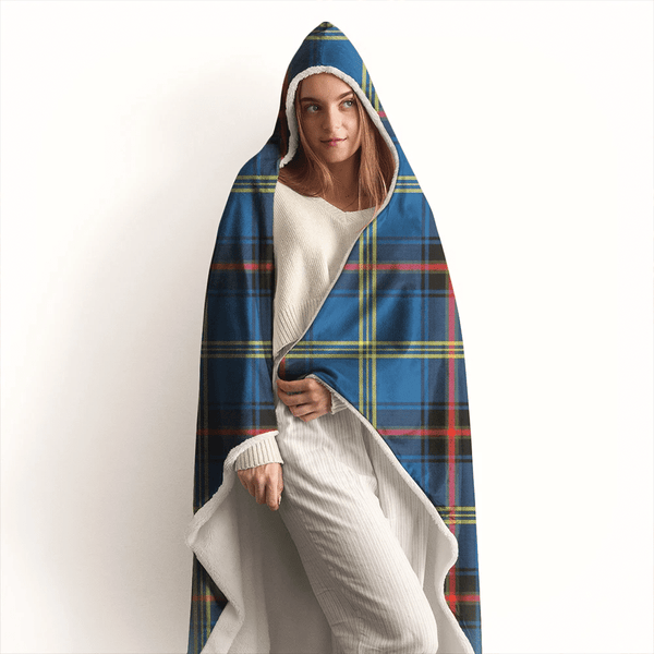 Grewar Tartan Classic Hooded Blanket