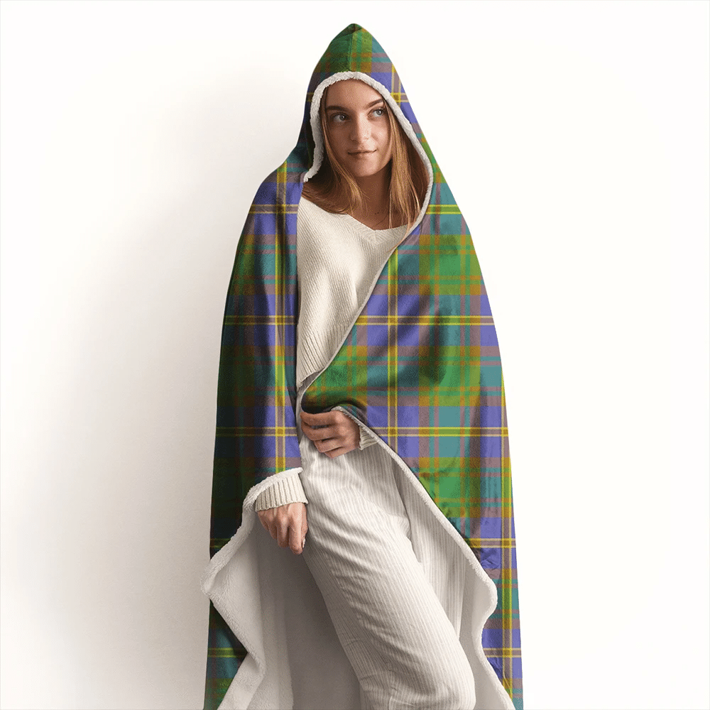 Strange of Balkaskie Tartan Classic Hooded Blanket