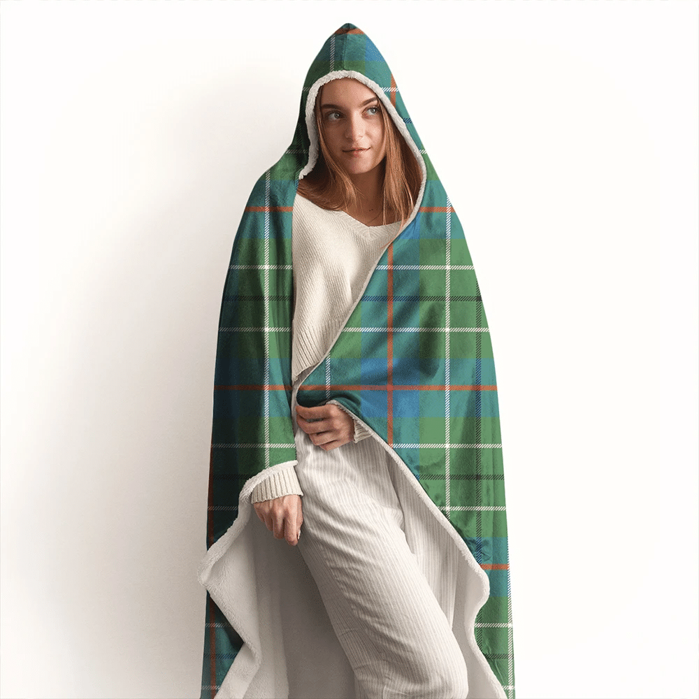 Duncan Ancient Tartan Classic Hooded Blanket