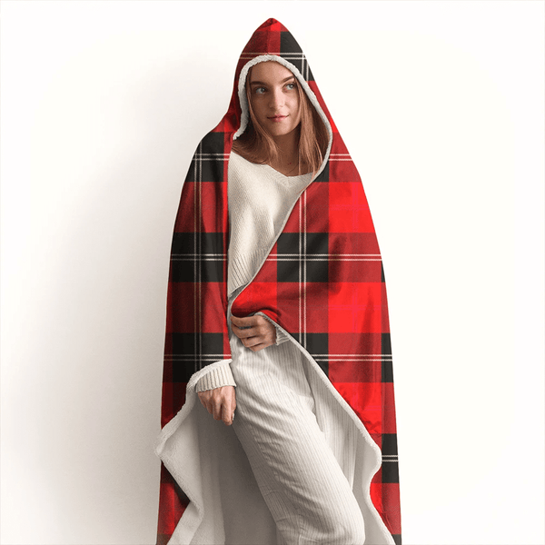 Ramsay Modern Tartan Classic Hooded Blanket