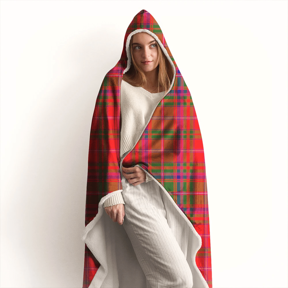 MacDougall Modern Tartan Classic Hooded Blanket