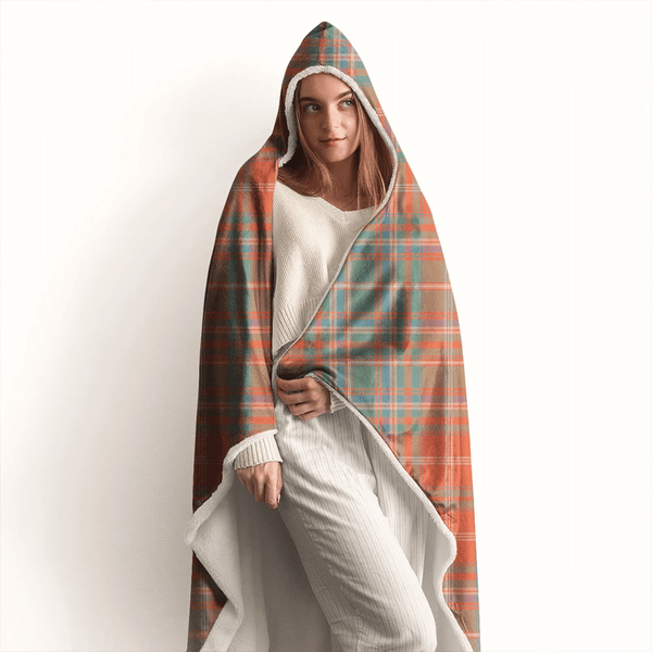 MacDougall Ancient Tartan Classic Hooded Blanket