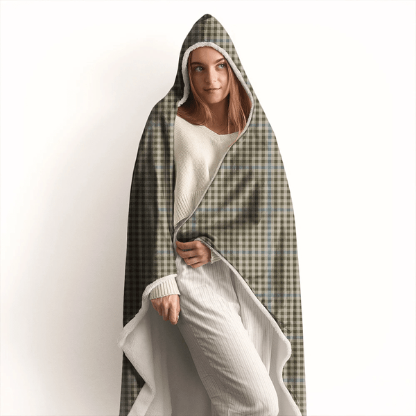 Haig Check Tartan Classic Hooded Blanket