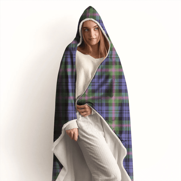 Baird Modern Tartan Classic Hooded Blanket