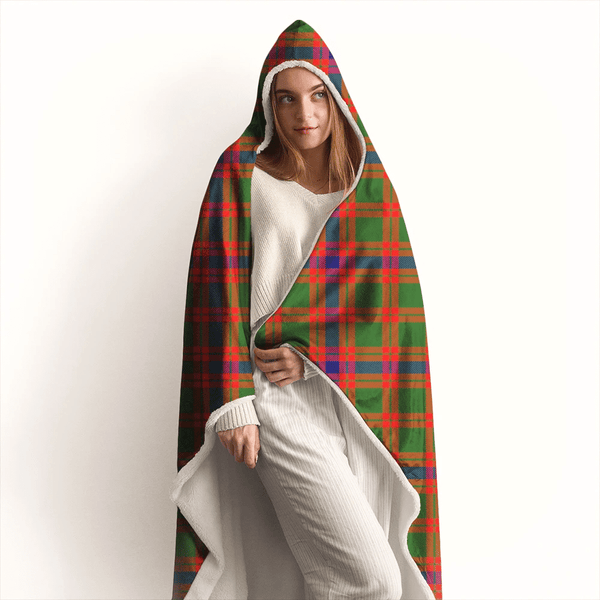 Skene Modern Tartan Classic Hooded Blanket