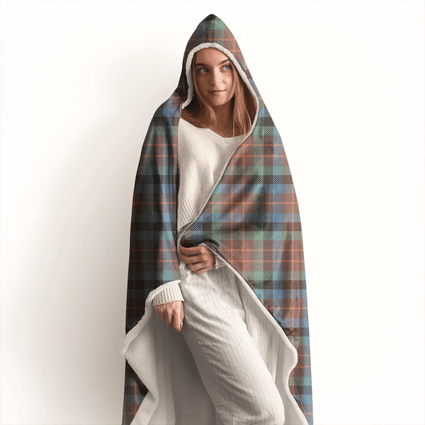 MacDuff Hunting Ancient Tartan Classic Hooded Blanket