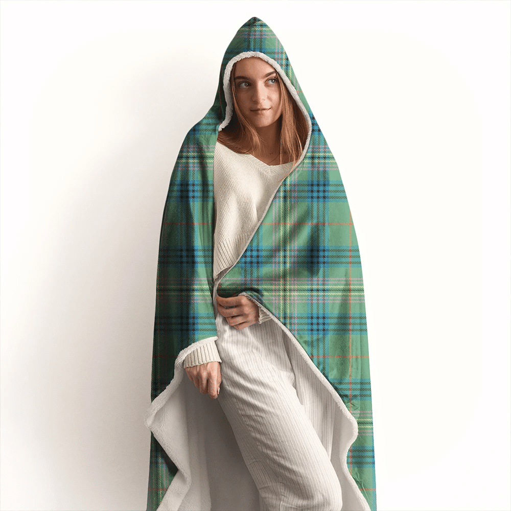 Kennedy Ancient Tartan Classic Hooded Blanket