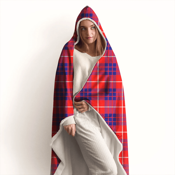 Hamilton Modern Tartan Classic Hooded Blanket