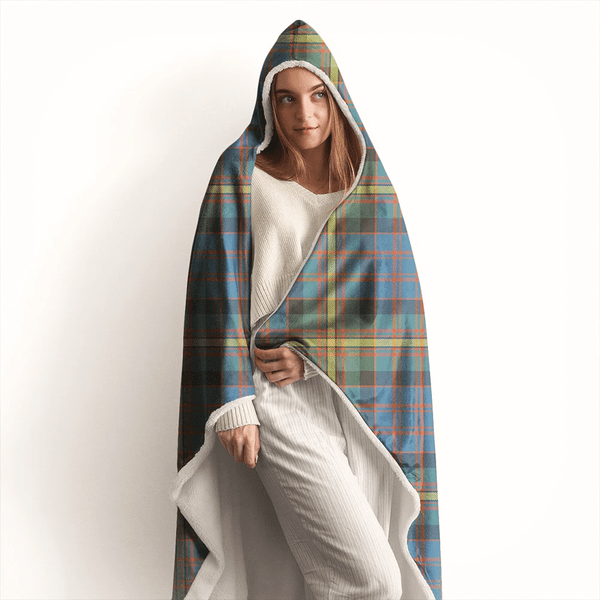 MacSporran Ancient Tartan Classic Hooded Blanket