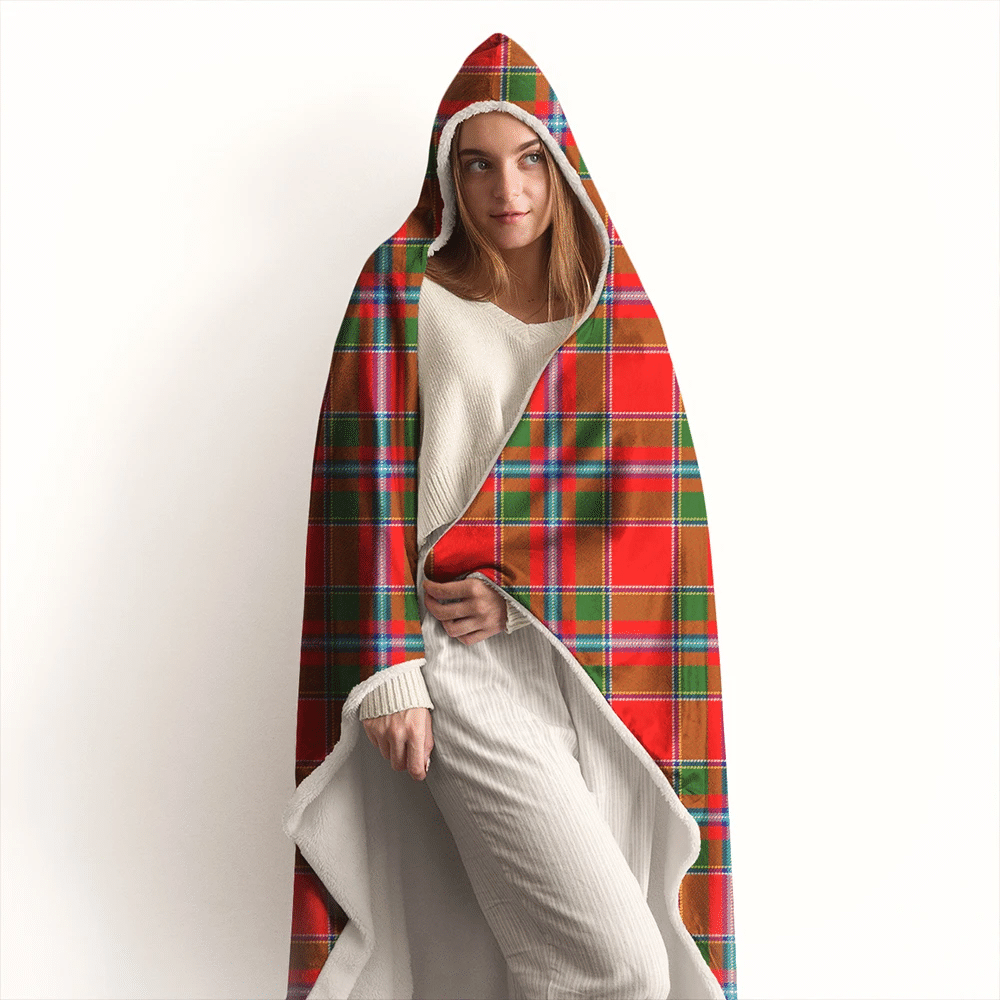 Perthshire District Tartan Classic Hooded Blanket