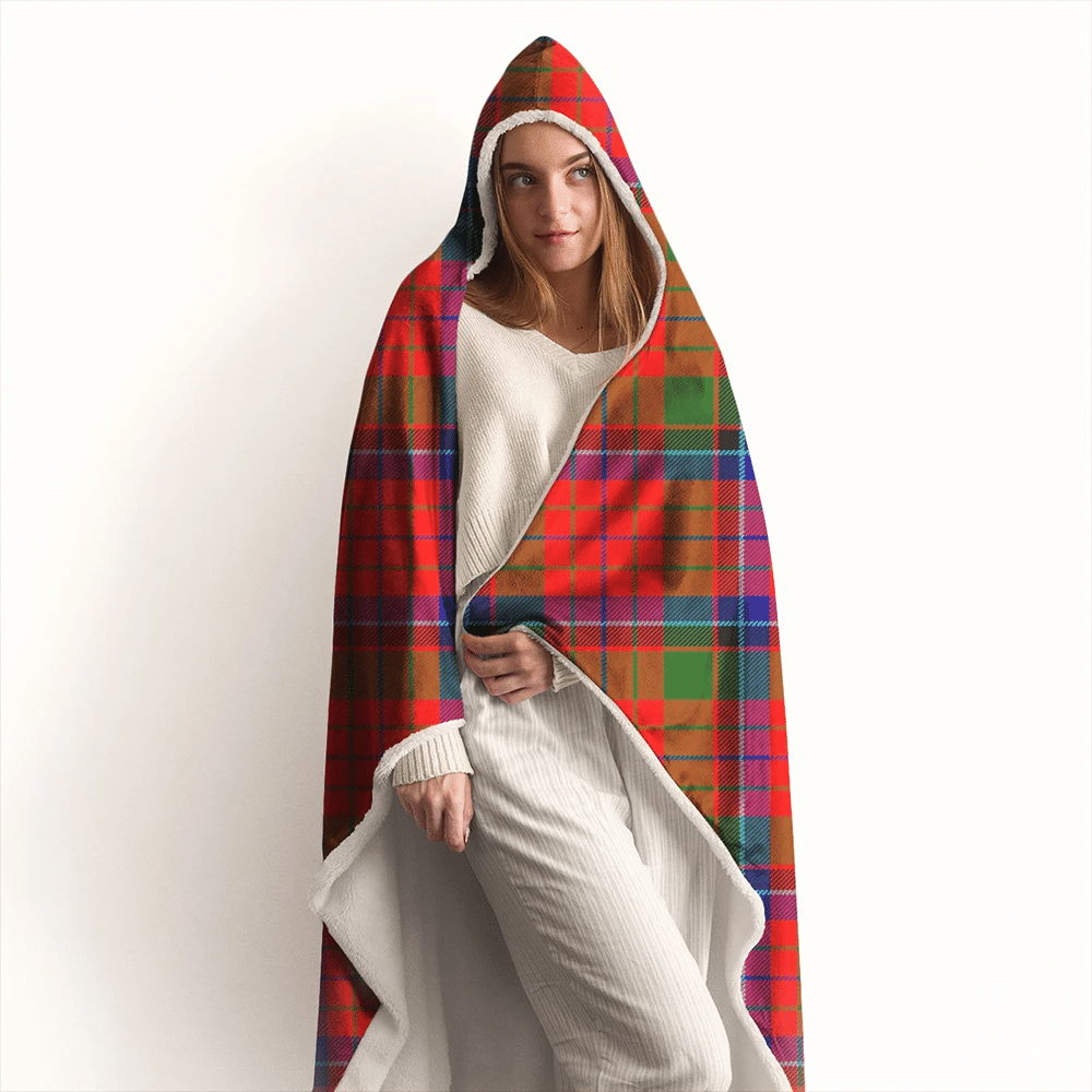 Nicolson Modern Tartan Classic Hooded Blanket