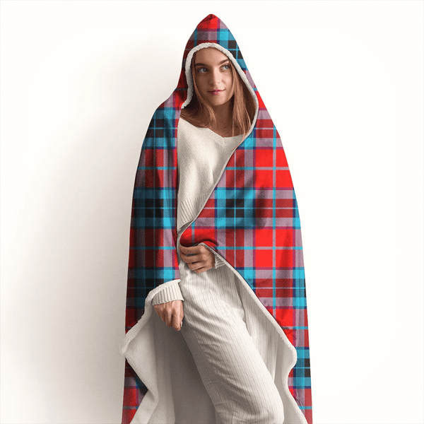 MacTavish Modern Tartan Classic Hooded Blanket