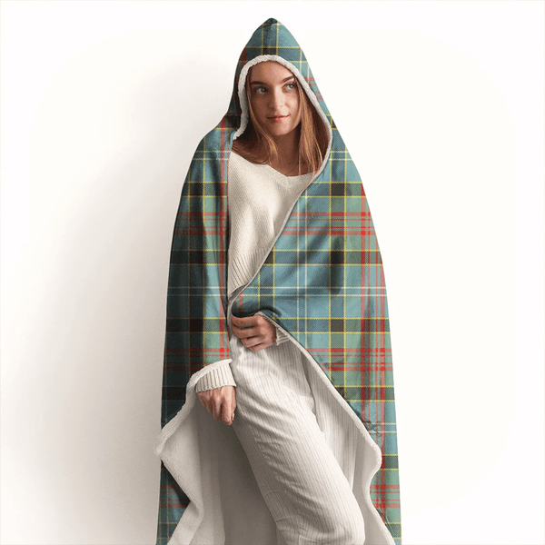 Paisley District Tartan Classic Hooded Blanket