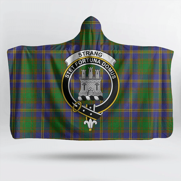 Moubray Tartan Classic Crest Hooded Blanket