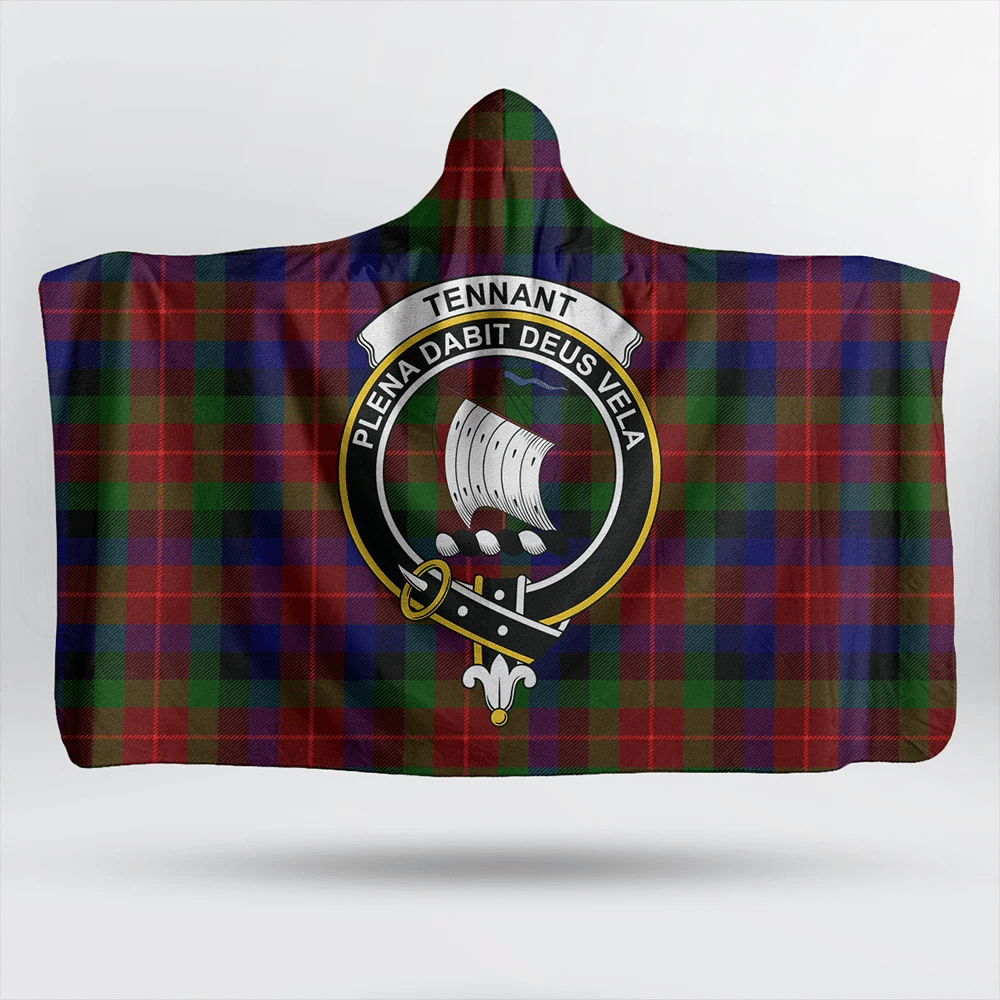 Murray of Atholl Weathered Tartan Classic Crest Hooded Blanket