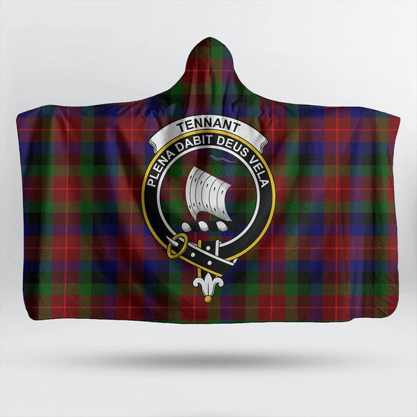 Murray of Atholl Weathered Tartan Classic Crest Hooded Blanket