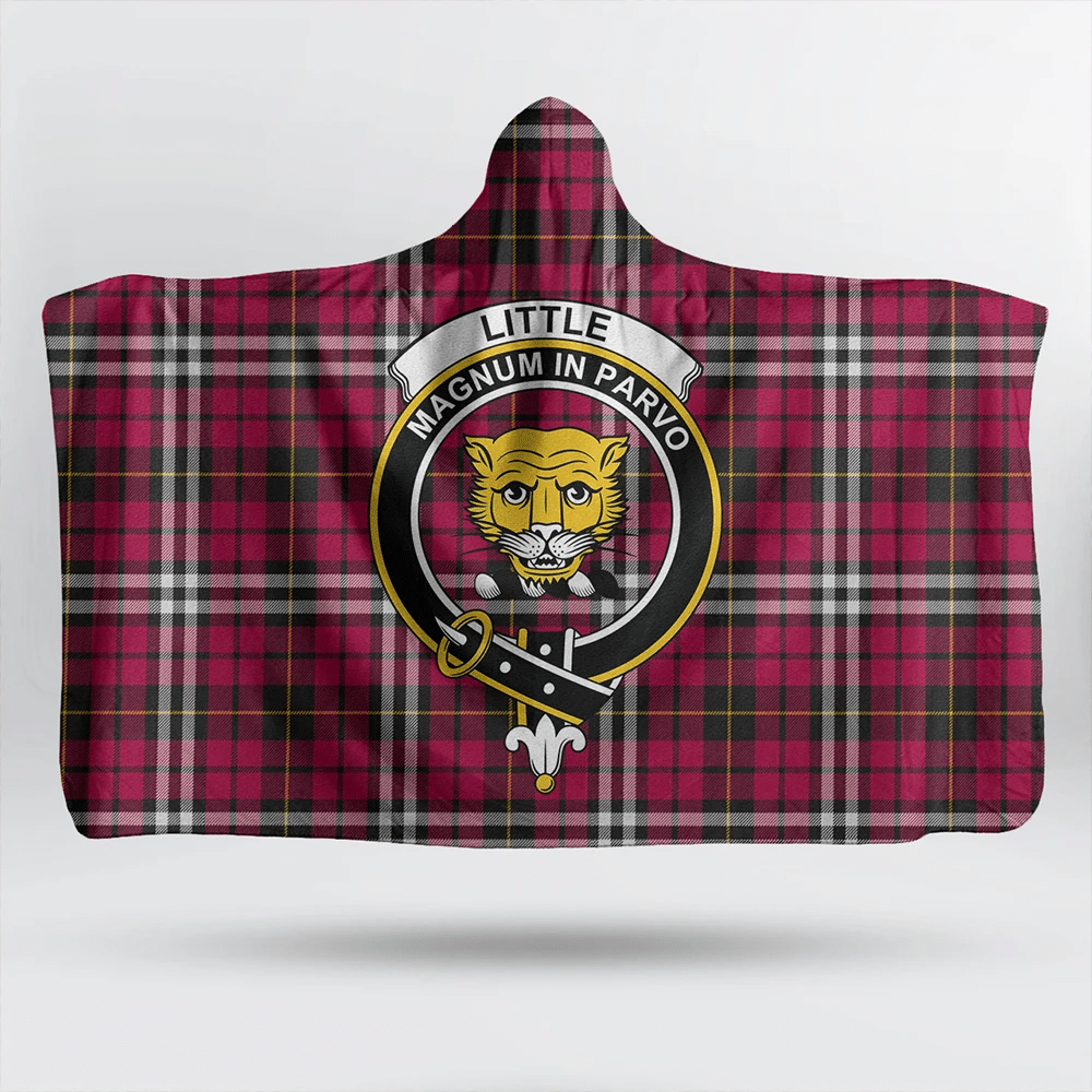 Little Tartan Classic Crest Hooded Blanket