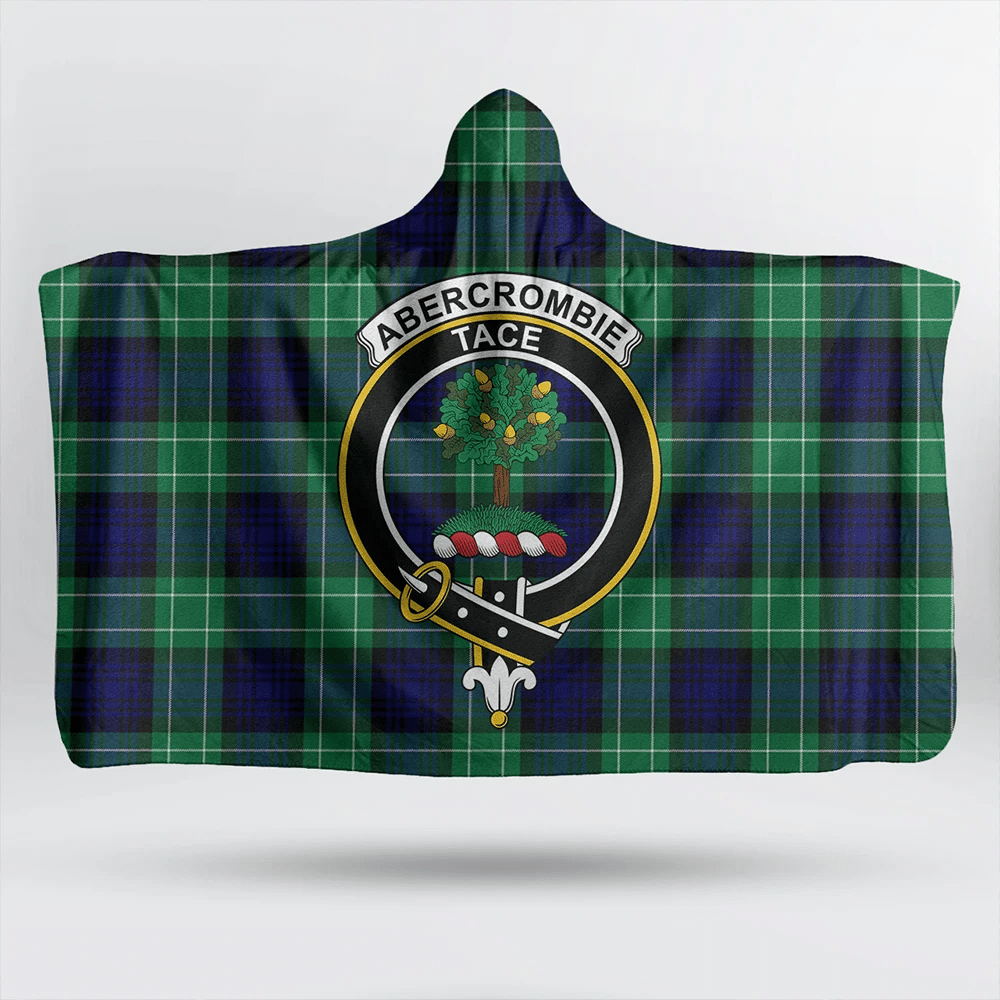 Abercrombie Tartan Classic Crest Hooded Blanket