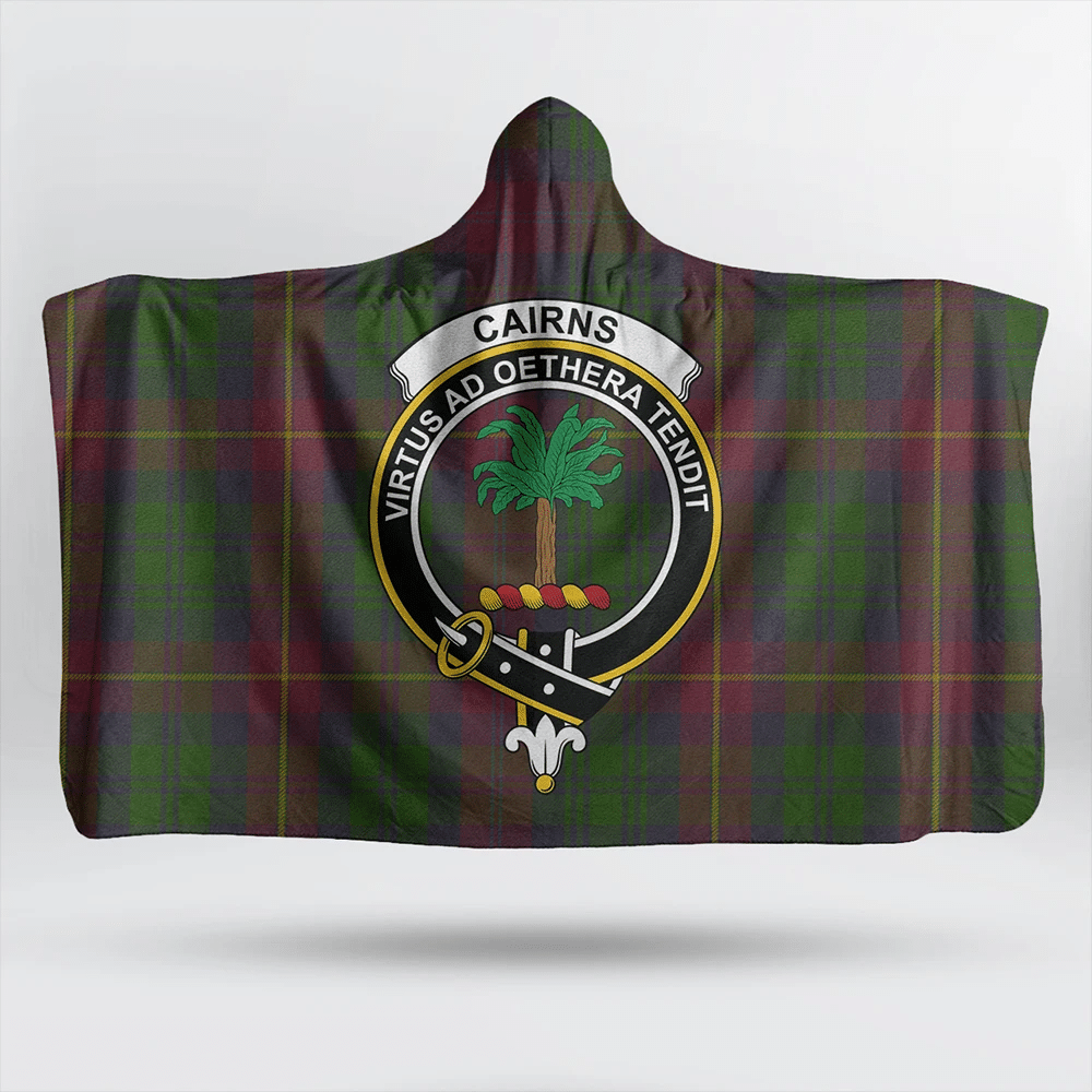 Cairns Tartan Classic Crest Hooded Blanket