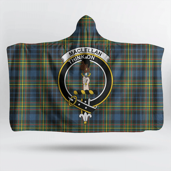 Tailyour Tartan Classic Crest Hooded Blanket