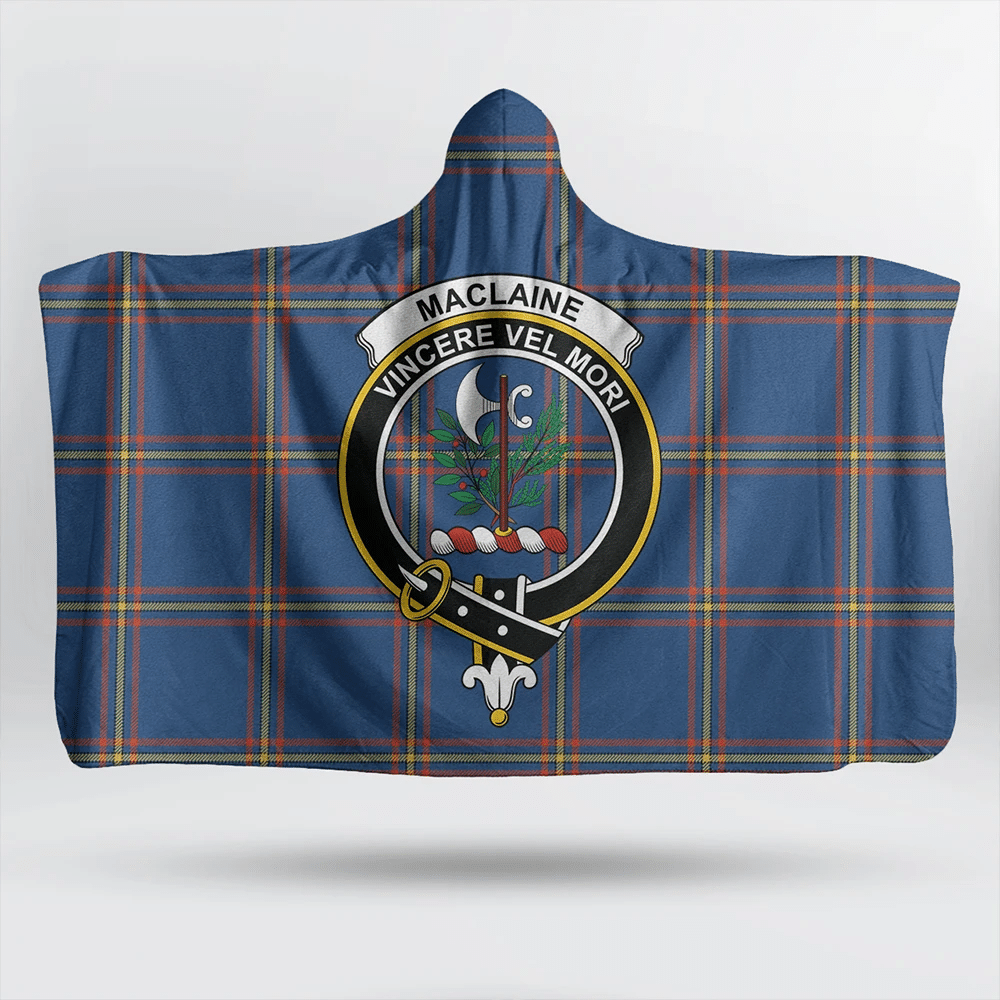 Stewart of Appin Modern Tartan Classic Crest Hooded Blanket