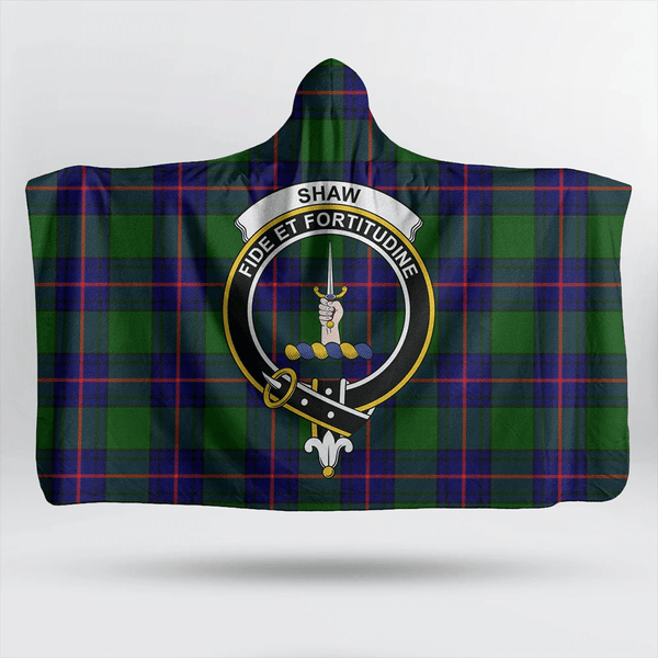 Marjoribanks Tartan Classic Crest Hooded Blanket