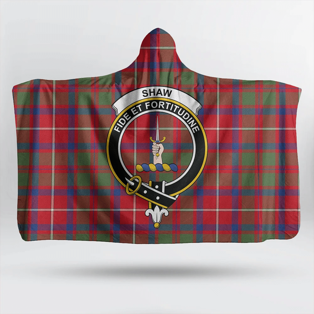 Matheson Ancient Tartan Classic Crest Hooded Blanket