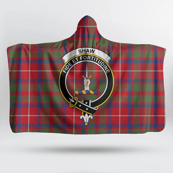 Matheson Ancient Tartan Classic Crest Hooded Blanket