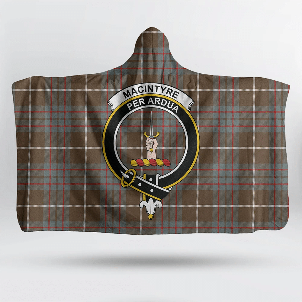 Shaw Ancient Tartan Classic Crest Hooded Blanket