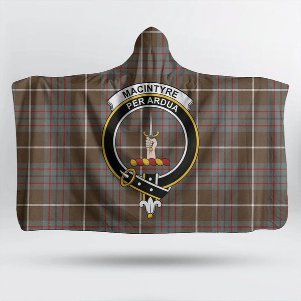 Shaw Ancient Tartan Classic Crest Hooded Blanket