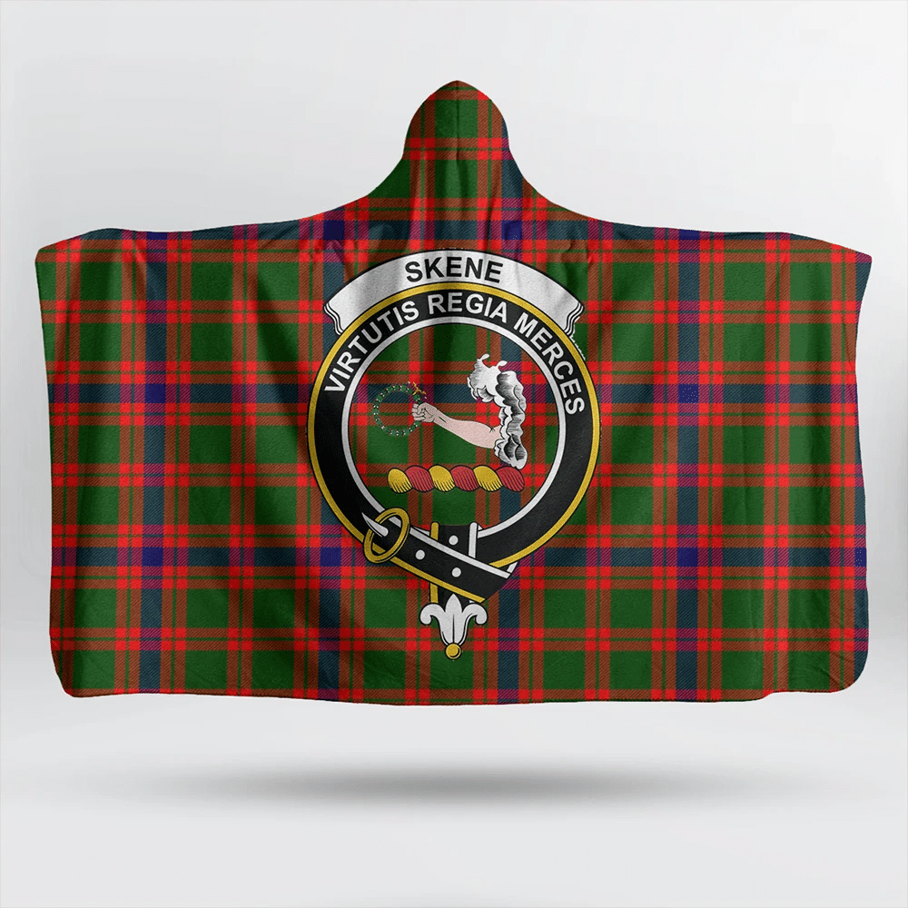 McKerrell Tartan Classic Crest Hooded Blanket