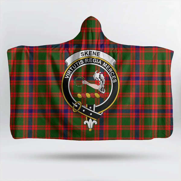 McKerrell Tartan Classic Crest Hooded Blanket