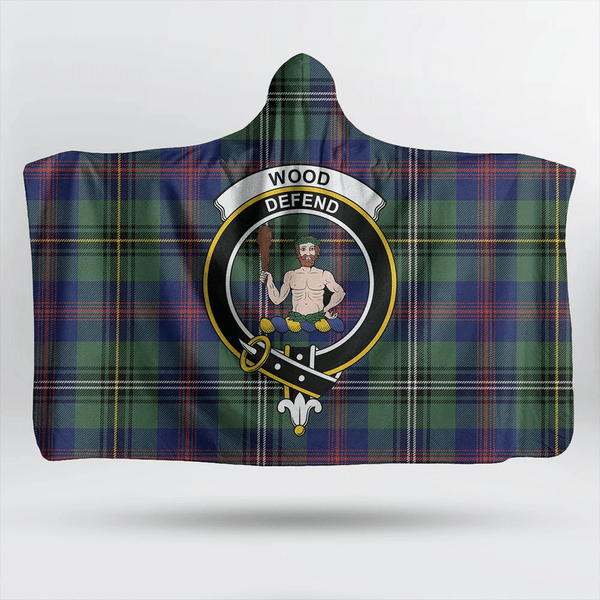 Paisley District Tartan Classic Crest Hooded Blanket