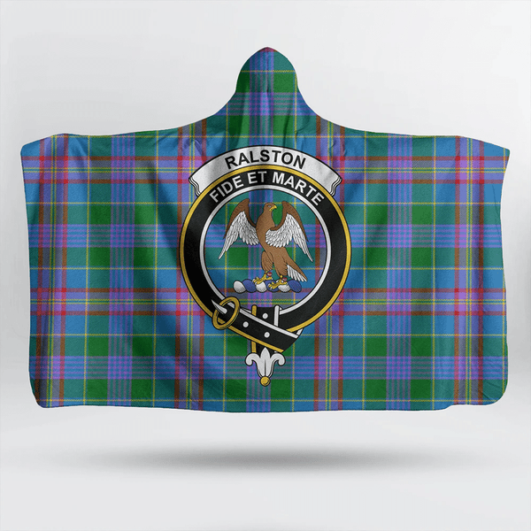 MacNeil of Colonsay Modern Tartan Classic Crest Hooded Blanket