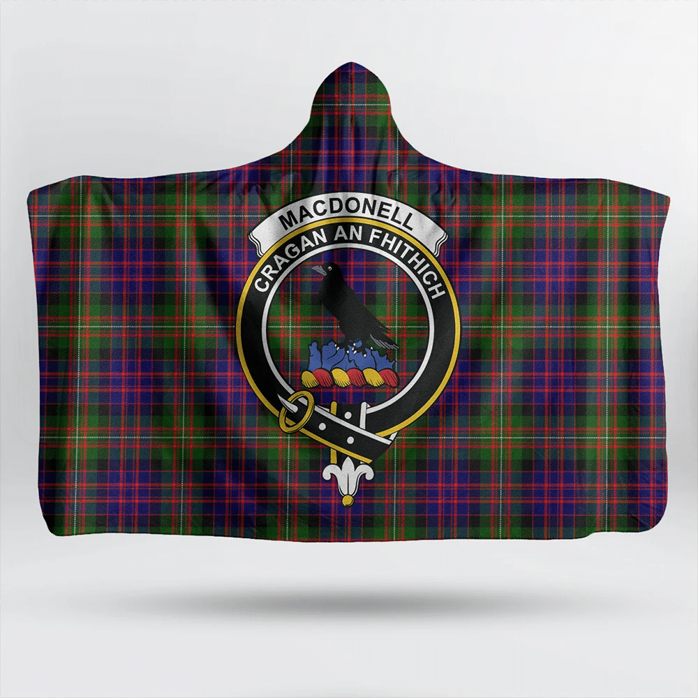 Ralston Tartan Classic Crest Hooded Blanket