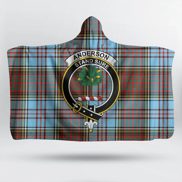 Anderson Ancient Tartan Classic Crest Hooded Blanket