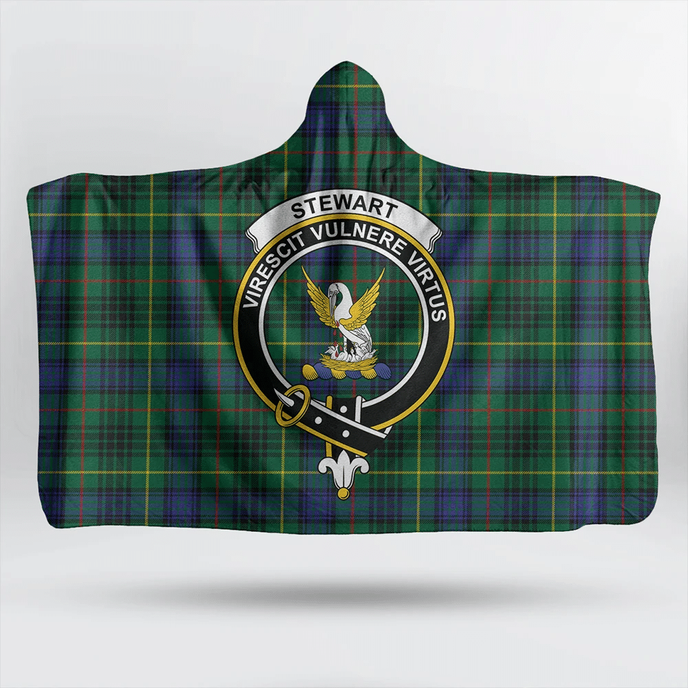 Middleton Modern Tartan Classic Crest Hooded Blanket