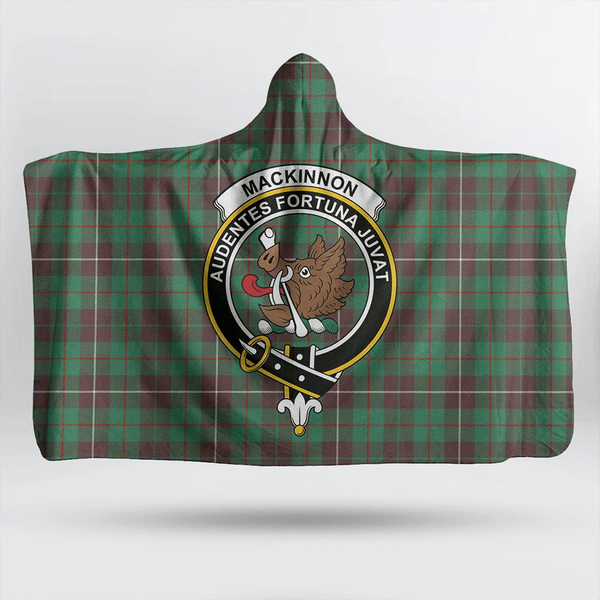 Skene Modern Tartan Classic Crest Hooded Blanket