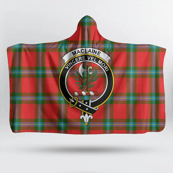 Stewart of Appin Hunting Modern Tartan Classic Crest Hooded Blanket