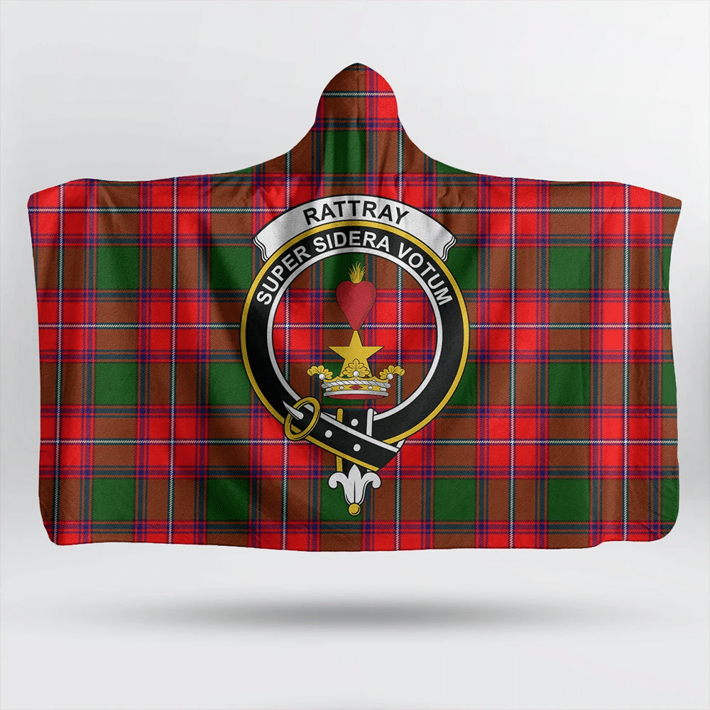 MacNeill of Colonsay Ancient Tartan Classic Crest Hooded Blanket