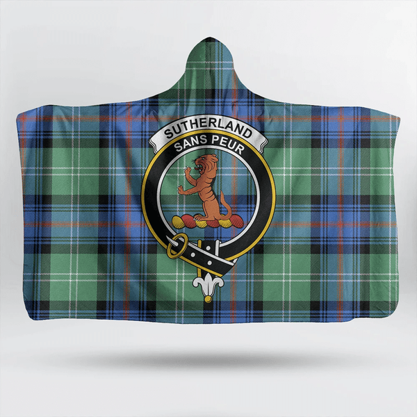 Munro Ancient Tartan Classic Crest Hooded Blanket