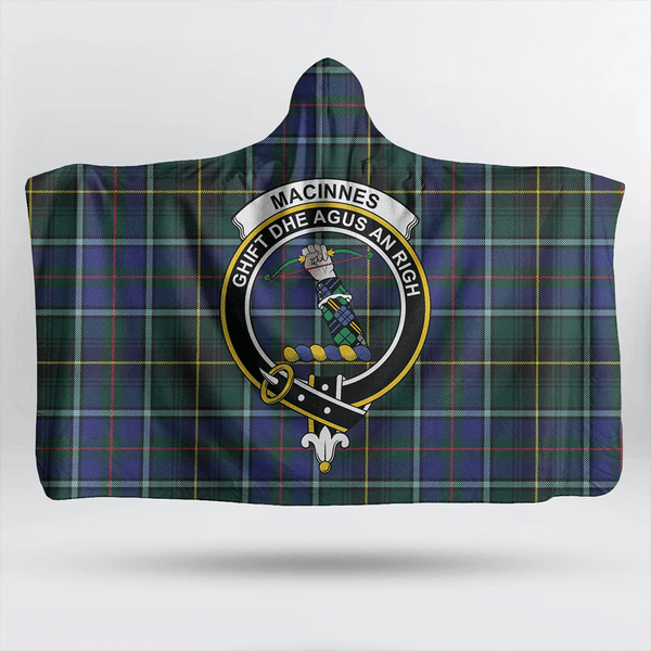 Scrymgeour Tartan Classic Crest Hooded Blanket