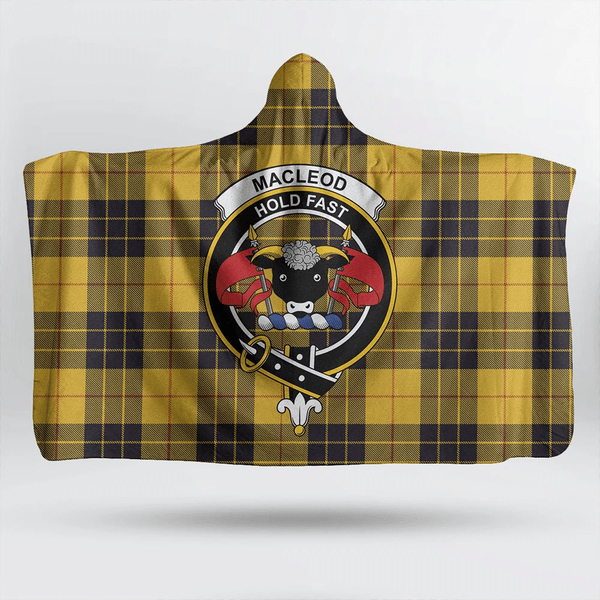 Turnbull Hunting Tartan Classic Crest Hooded Blanket