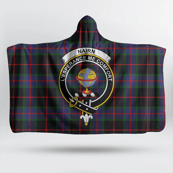 MacLaren Weathered Tartan Classic Crest Hooded Blanket