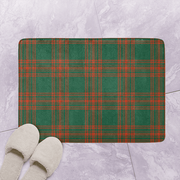 Menzies Green Ancient Tartan Classic Bathroom Mat