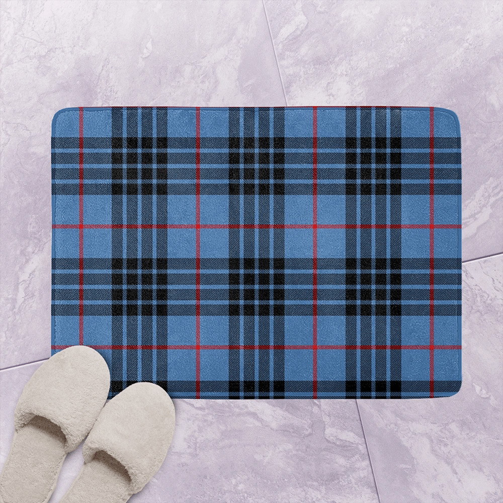 MacKay Blue Tartan Classic Bathroom Mat