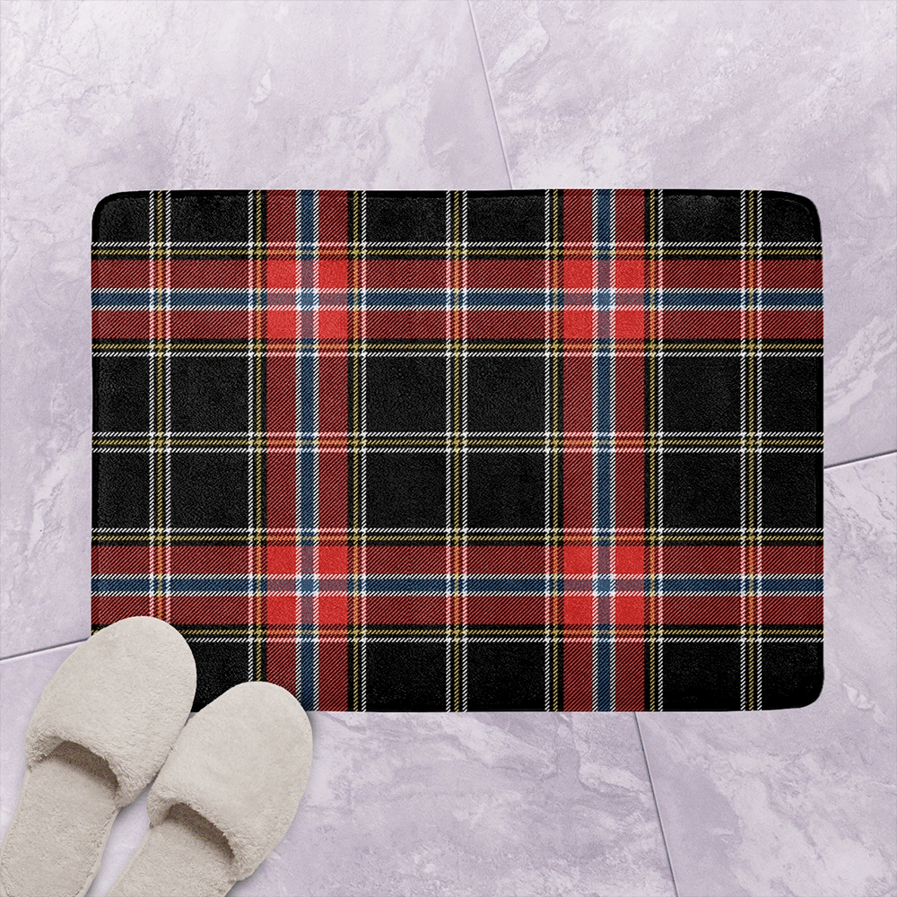 Norwegian Night Tartan Classic Bathroom Mat